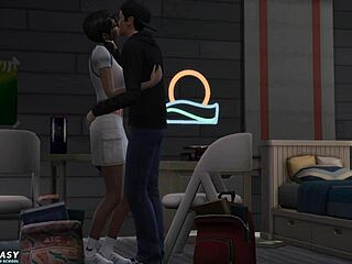 Ever Wondered Cassandra Goth's First Time In The Sims 4 Porn World?