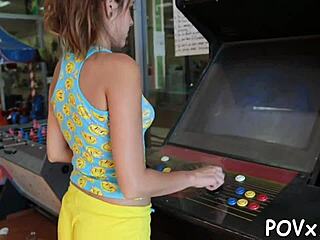 Teen 18+ Beauties Sucking and Fucking Hard POV!