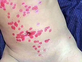 Sizzling hot wax play in amateur gay video from Myanmar