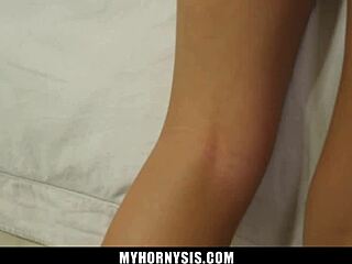 I grope my cute stepsis's tits