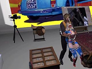 barkai and lady america have orgasmic sex in cosplay costumes