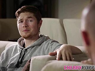 This latina teen gets jizz in cuckolding doggystyle with blowjob