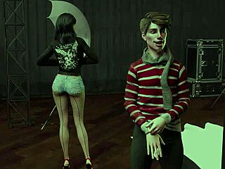 FashionBusiness - Pussy Flash at Photo Shoot!