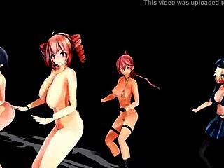Four girls with big tits dancing evoke strong emotions