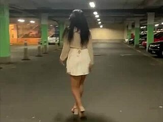 Ever seen a daring Latina hotwife ride while her cuckold films?