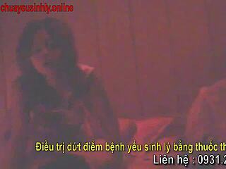 Vietnamese teen in ecstasy, unaware of being filmed, crazy stuff!