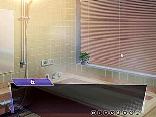 ep8 幸福的二人房 - 浴室的泳衣play，不准动 让我在上面好好服侍你 动态加静态以及两种射精