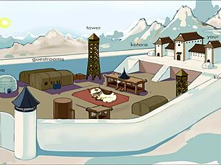 Four Elements Trainer Book 4 Love Part 58 - Sweet Katara Pussy Again And Korra Boobs