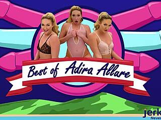 The very best of adira allure on jerkmate tv