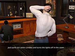 father jack nurses back to pleasure, inviting av to join his erotic game