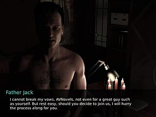 father jack nurses back to pleasure, inviting av to join his erotic game