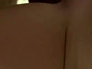 sexy milf wife rides cock in fishnets