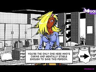 Shemale Ladyboy with Monster Cock Fucks Big Ass in AI-Subeki Part 5 K Switch