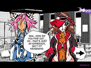 Shemale Ladyboy with Monster Cock Fucks Big Ass in AI-Subeki Part 5 K Switch