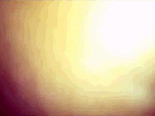 the kitten begs for milk, getting bent over in doggystyle for internal creampie.