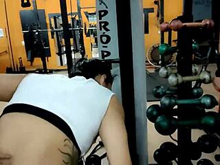 big booty venezuelana rides after gym workout