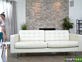 Lucky Stud Spanks Maya Wouulfe