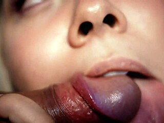 Latina college girl deepthroats on webcam