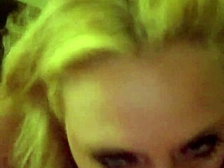 My wife gives an early morning blowjob in our amateur video