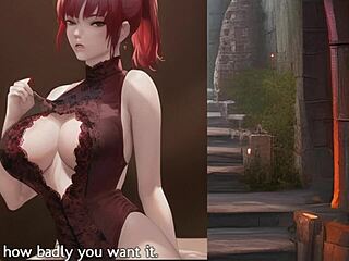 Cherry's intriguing hentai JOI contrasts with anime instructions