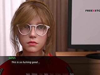 Mary dominates John with a fierce handjob and sucks until he explodes inside.