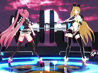 Big Boobs Receive 3D Animated Blowjob In Hentai