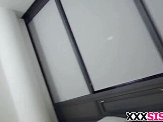 guy spends quality time with his stepsister at home