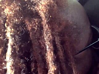 In POV, one ball shoots massive cumshot on my face while wearing glasses.