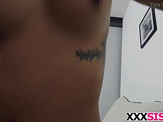 guy spends quality time with his stepsister at home