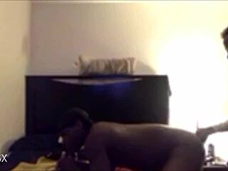 Muscle booty beatdown in raw bareback action with black studs