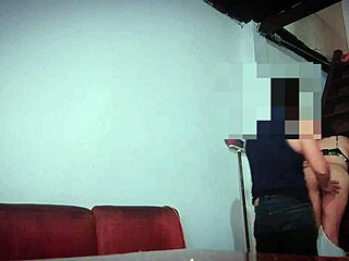 Hot Mexican stepsister walks around naked, teasing with her big tits 😏