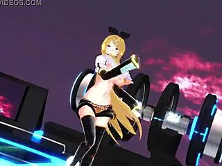 Big Boobs Receive 3D Animated Blowjob In Hentai