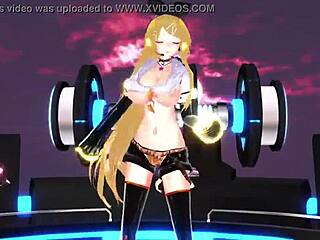 Big Boobs Receive 3D Animated Blowjob In Hentai