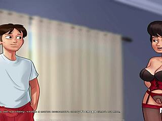 Summertimesaga cartoon milf gets big rod creampie in episode 66