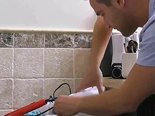 arya fae discovers her stepbrother secretly filming her in the room