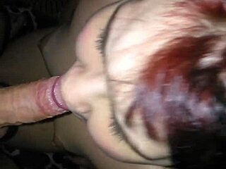 Amber 2 Takes Dick Deep In Throat With Sucking