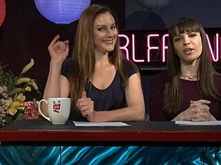 hey, check india summer, dana, and samantha chattin’ hot stuff on set with pure sexiness and charm! 😍