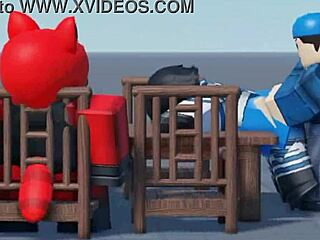 roblox arsenal clip leaves me stunned with short-haired babe bent over in wild doggystyle