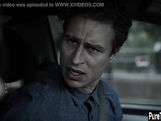 Nice black guy bangs MILF's tight pussy after blowjob