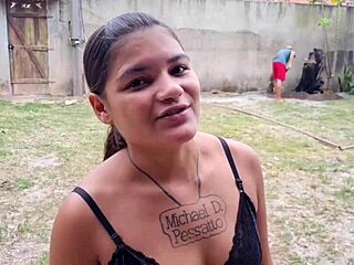 i hired this brunette amateur for yard work and fucked his ass