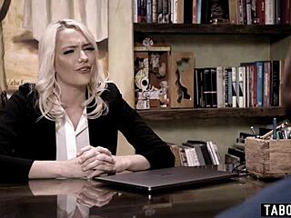 Blonde Matchmaker Milf Kenna James Wants Newest Client for Herself