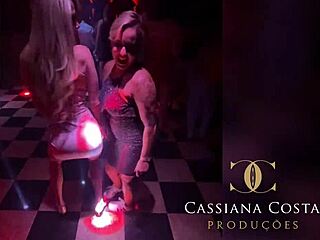 that fun with two blondes at the party