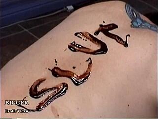 Submissive slut in boots takes hard anal