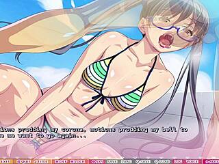 iori stars in eroge outdoor blowjob adventure with sexy games