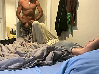 Camping bungalow weekend turns wild with blowjob and pussy licking action