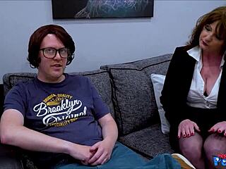 the boss lady ava sucks cock like a pro