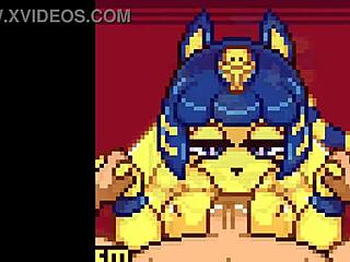 pixel art hentai with anal and futa funk beats, so hot! 🔥