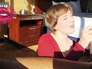 beauty tries interracial blowjob for first time