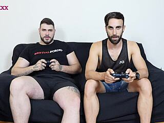 i bet my friend a blowjob playing game with zeus ray