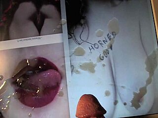 Goddess blowing queen cum tribute from horned god